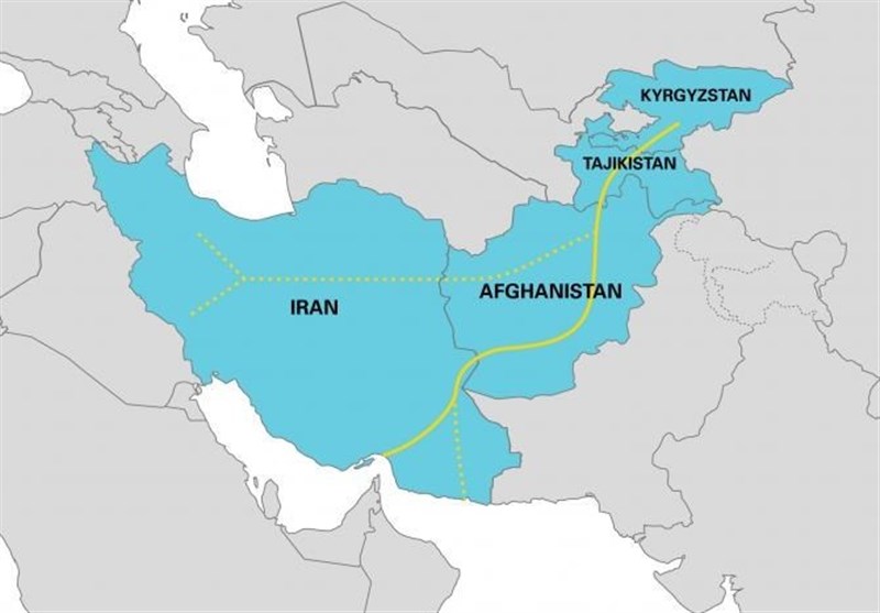 کریدور چین- قرقیزستان- تاجیکستان- افغانستان- ایران (KTAI)